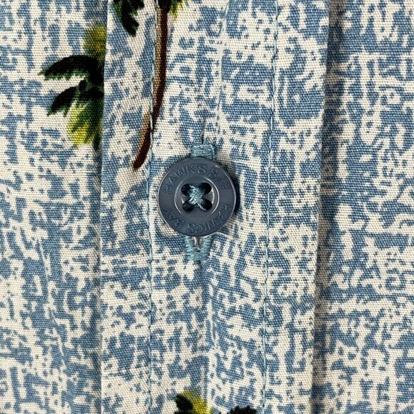 Hawks Bay Shirt Mens Extra Large Hawaiian Resort‎ Palm Button-Front Camp Cabana - Picture 4 of 10